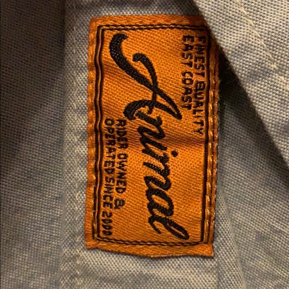 Animal denim button up - Picture 7 of 9